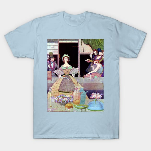 The Mystery of Marie Roget - Harry Clarke T-Shirt by forgottenbeauty